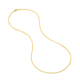 1.65mm Wheat Chain with Lobster Lock