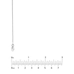 0.85mm D/C Round Wheat Chain with Lobster Lock