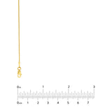0.85mm D/C Round Wheat Chain with Lobster Lock