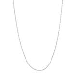 0.85mm D/C Round Wheat Chain with Lobster Lock