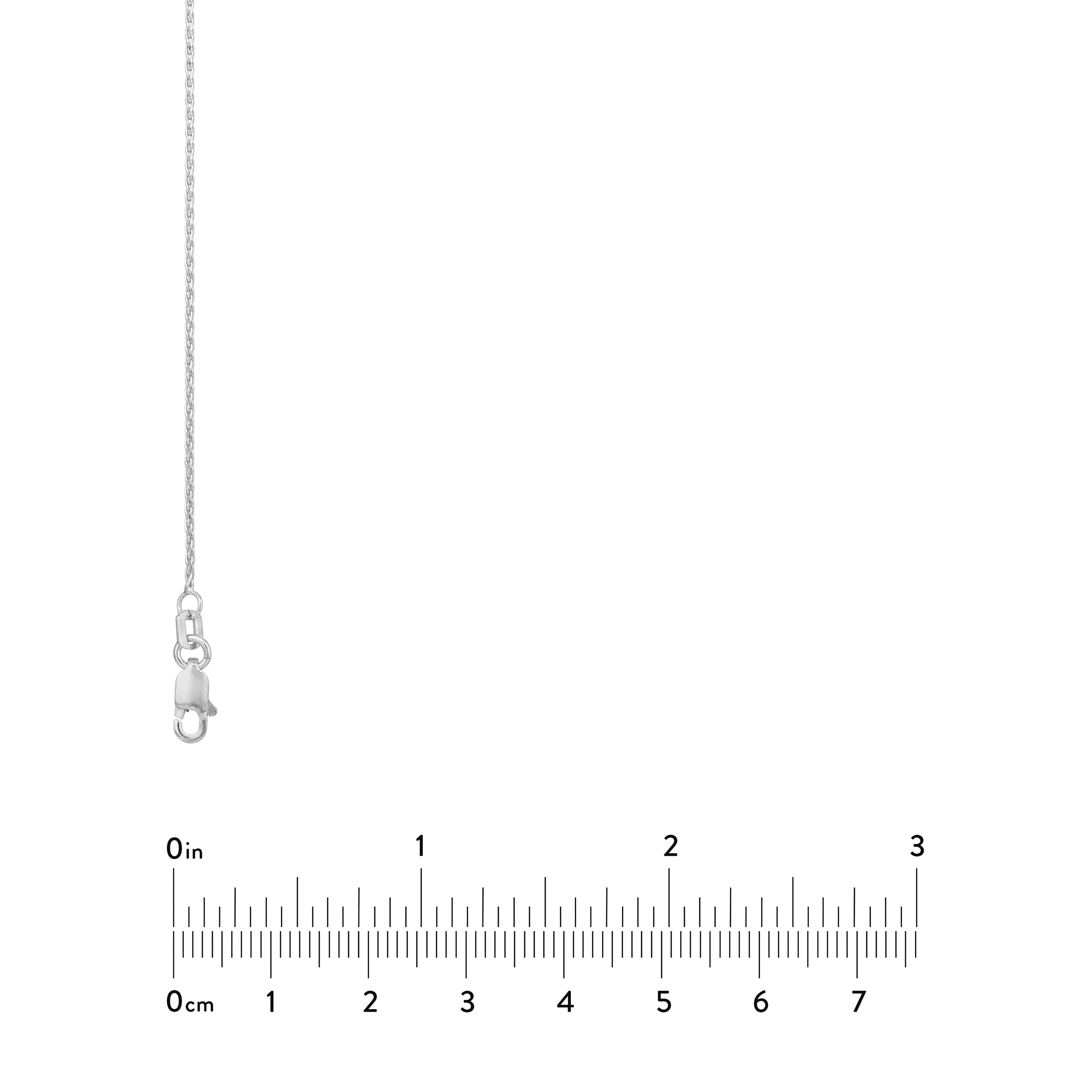 1.05mm D/C Wheat Chain with Lobster Lock