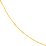 1.05mm D/C Wheat Chain with Lobster Lock