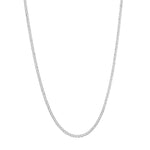 1.70mm Square Wheat Chain with Lobster Lock