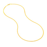 2.0mm Serpentine Chain with Lobster Lock