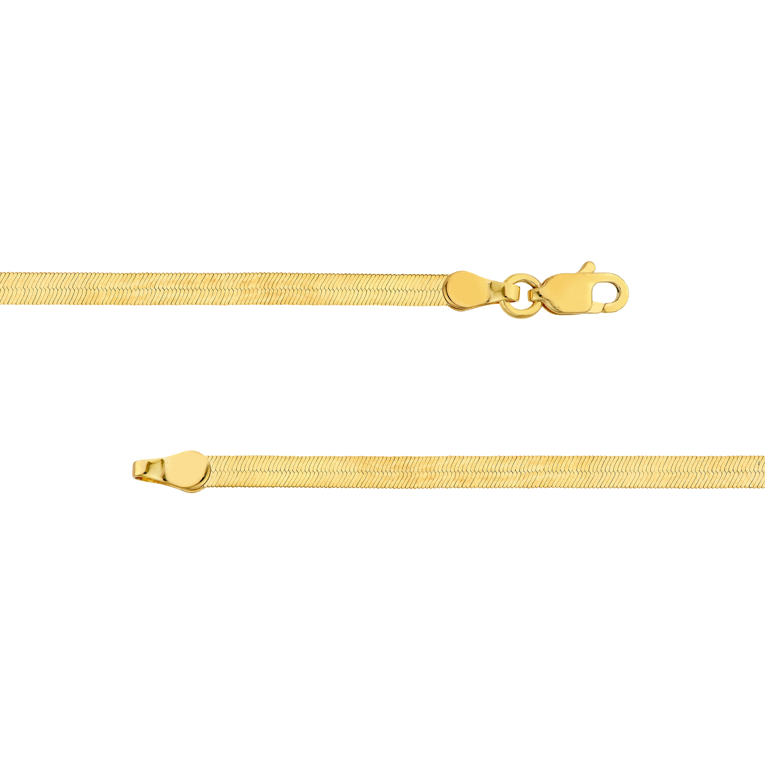 2.70mm Triple Herringbone with Lobster Lock