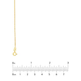 1mm Singapore Chain with Spring Ring
