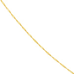 1mm Singapore Chain with Spring Ring
