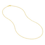 1mm Singapore Chain with Spring Ring