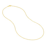 1mm Singapore Chain with Spring Ring