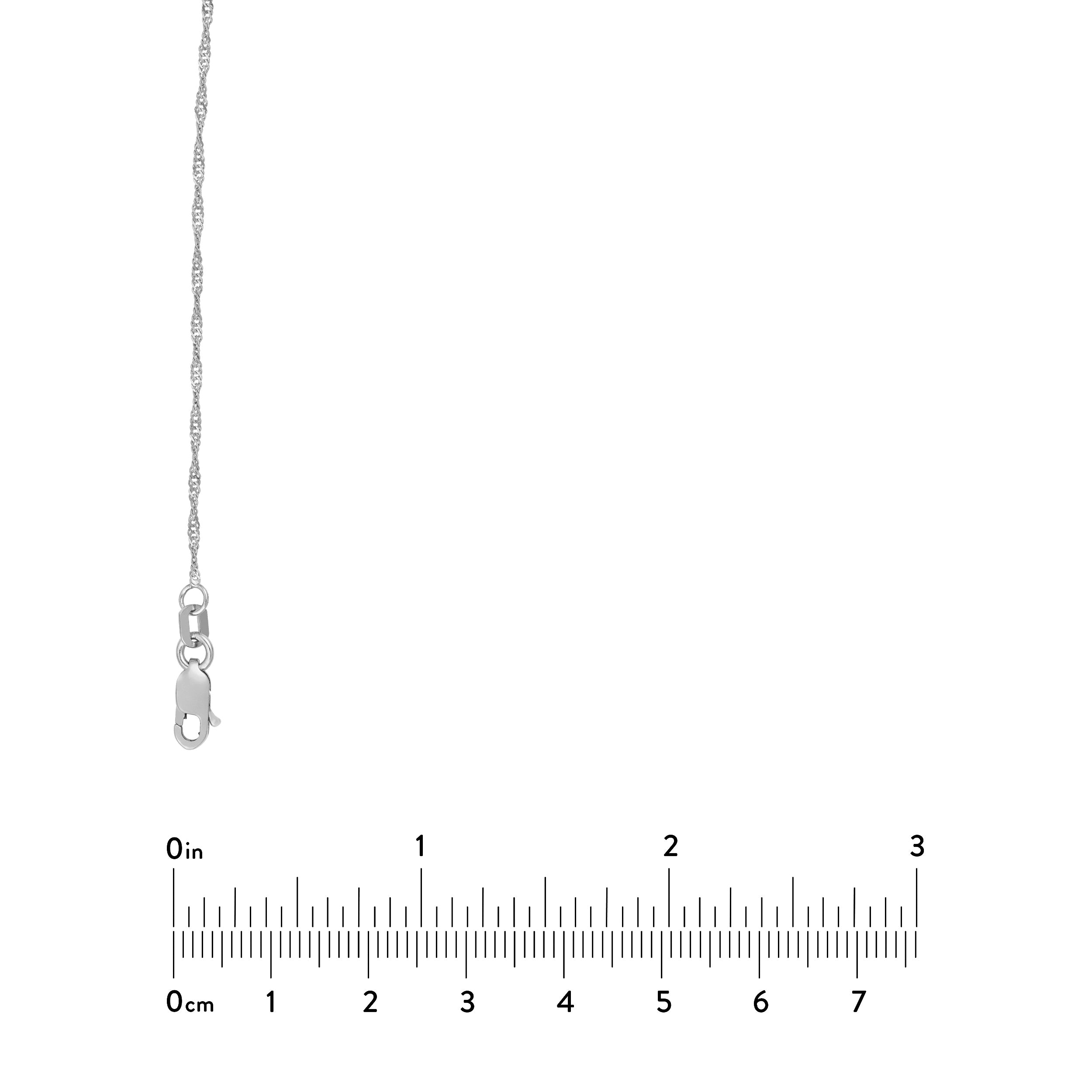 1.15mm Singapore Chain with Lobster Lock