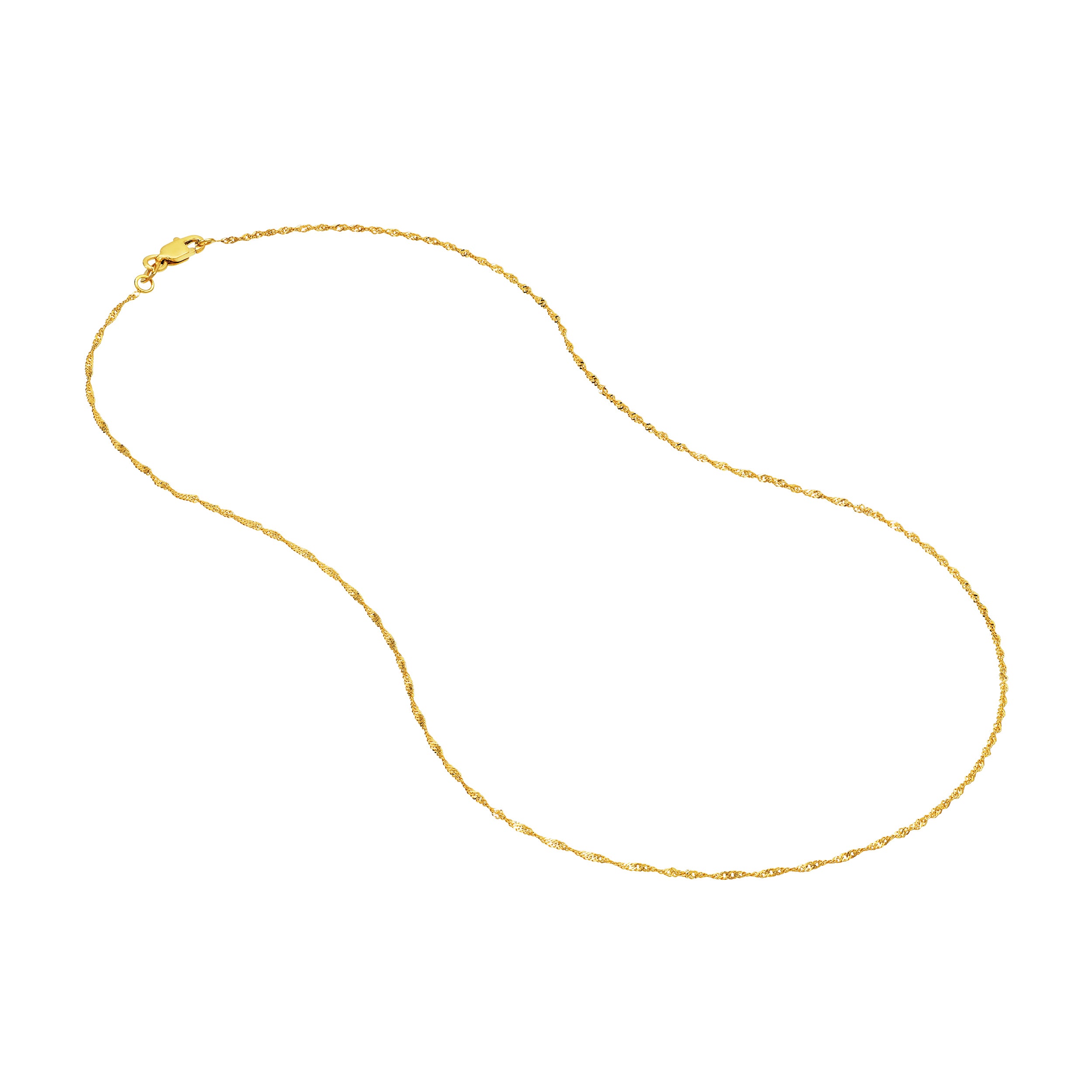 1.15mm Singapore Chain with Lobster Lock
