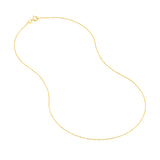 0.8mm Sparkle Singapore Chain with Spring Ring