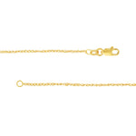 1.37mm Sparkle Singapore Chain with Lobster Lock