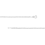 1.4mm Singapore Chain with Spring Ring