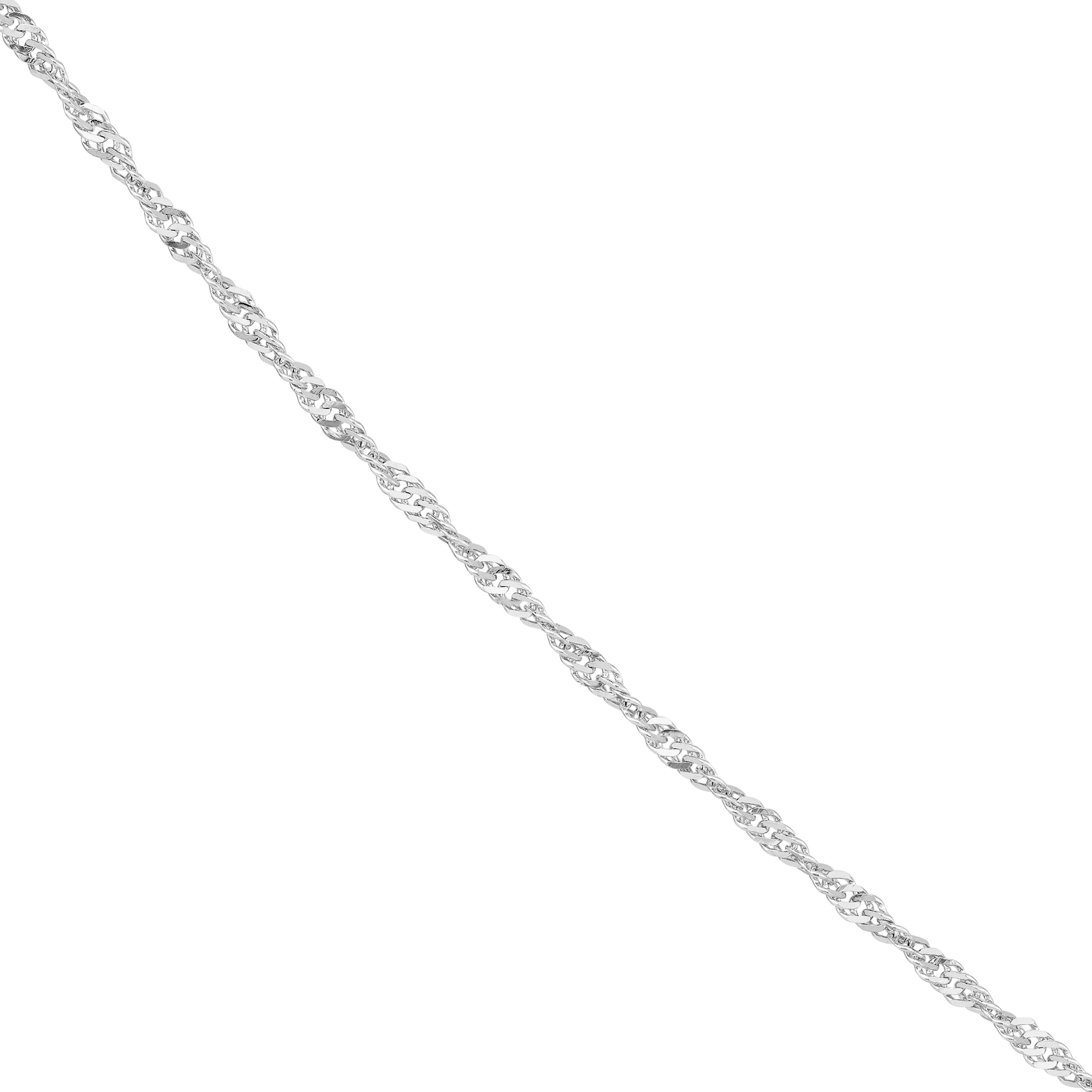 1.7mm Singapore Chain with Lobster Lock