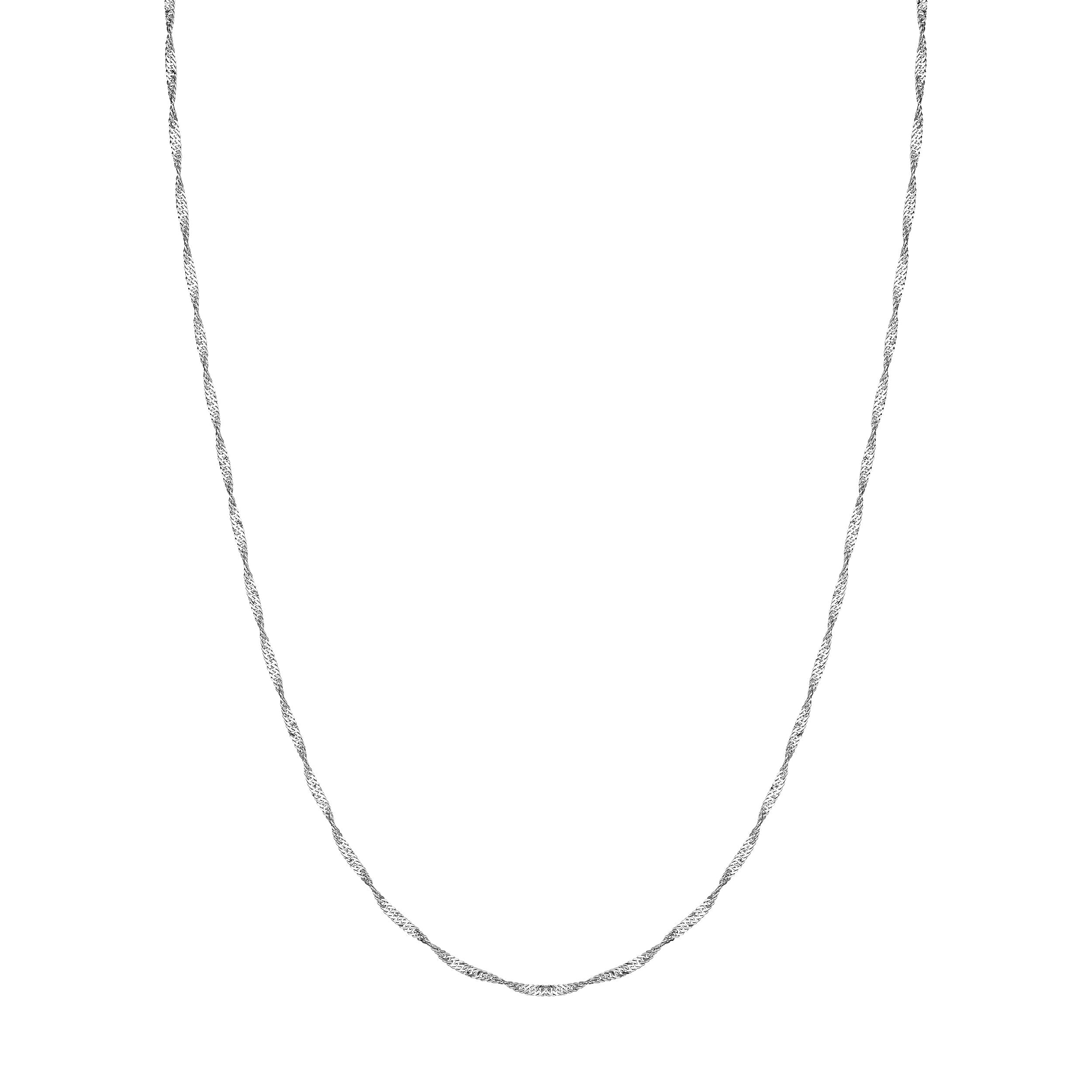 1.7mm Singapore Chain with Lobster Lock