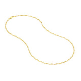 1.7mm Singapore Chain with Lobster Lock