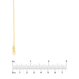 1.25mm D/C Cable Chain with Lobster Lock