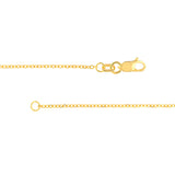 1.25mm D/C Cable Chain with Lobster Lock