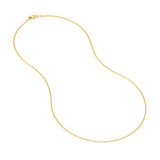 1.25mm D/C Cable Chain with Lobster Lock