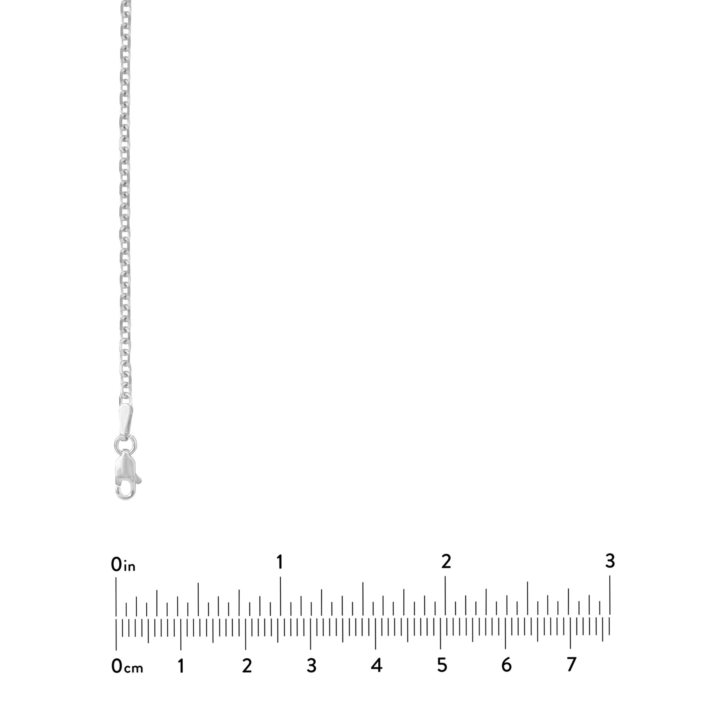 2.3mm D/C Cable Chain with Lobster Lock