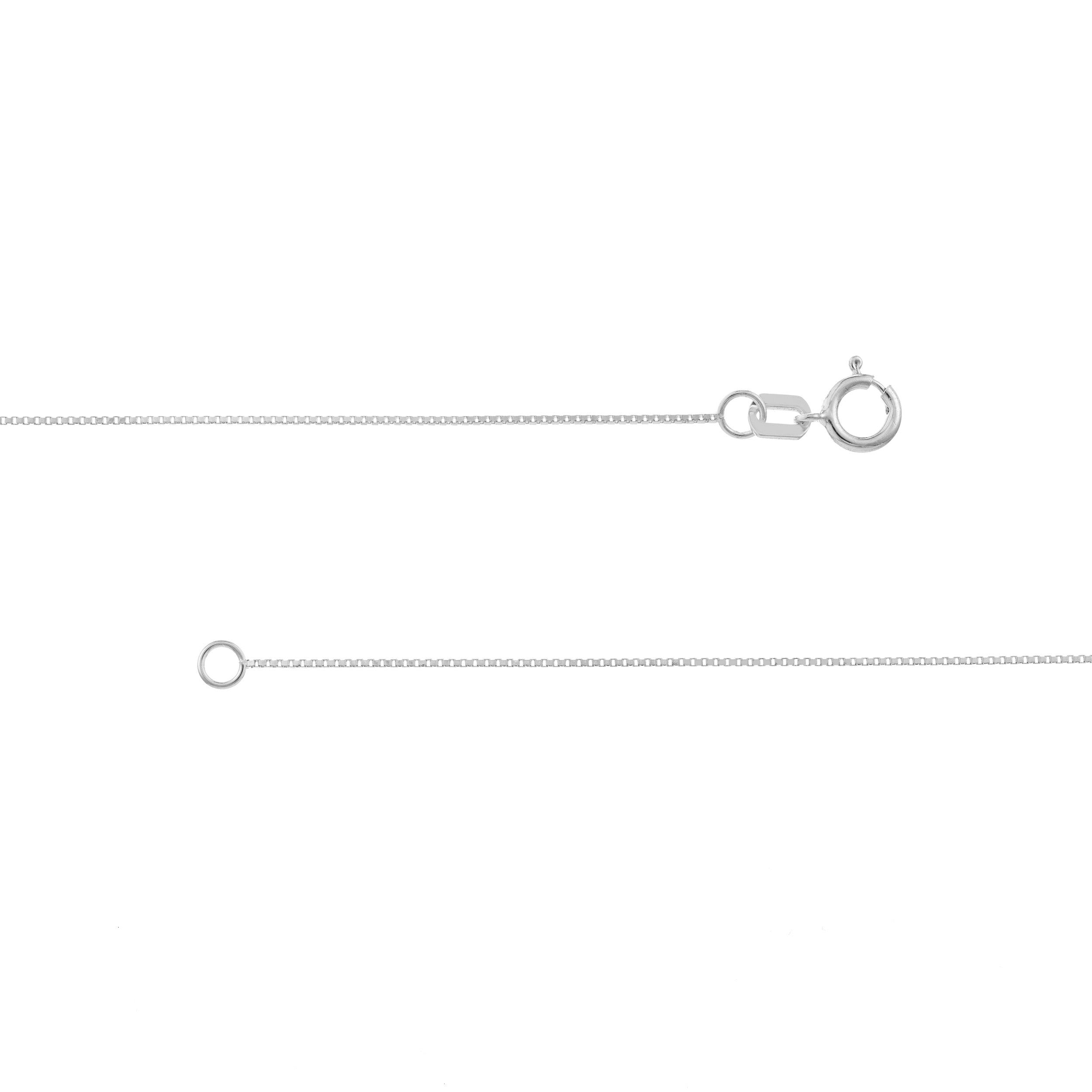 0.55mm Box Chain with Spring Ring
