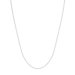 0.55mm Box Chain with Lobster Lock and Quality Tag