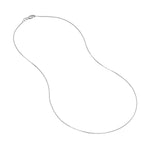0.66mm Box Chain with Lobster Lock