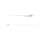 0.66mm Box Chain with Lobster Lock