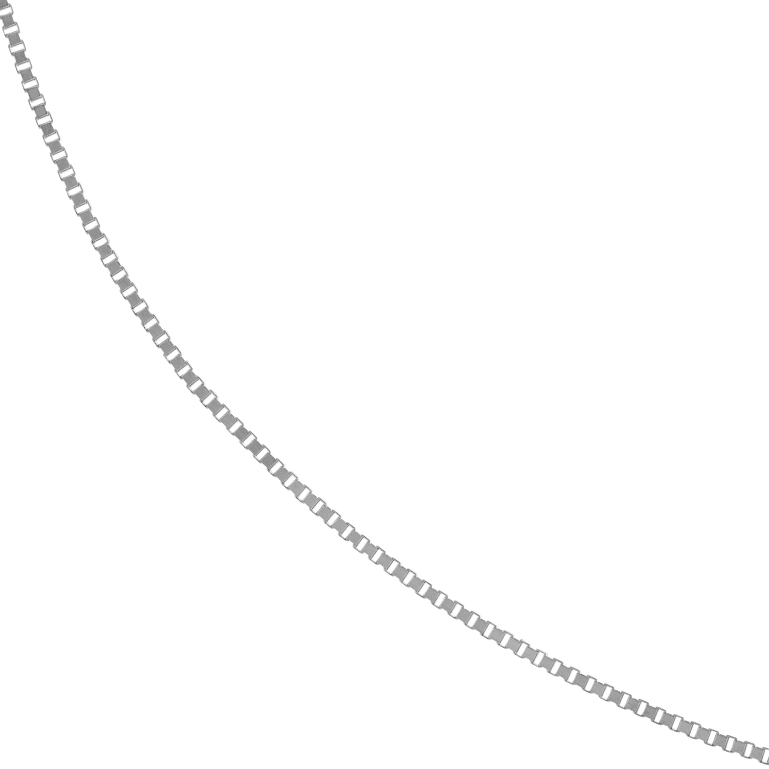 0.66mm Box Chain with Lobster Lock
