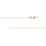 0.66mm Box Chain with Lobster Lock