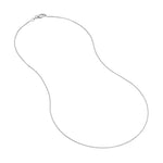 0.73mm Box Chain with Lobster Lock