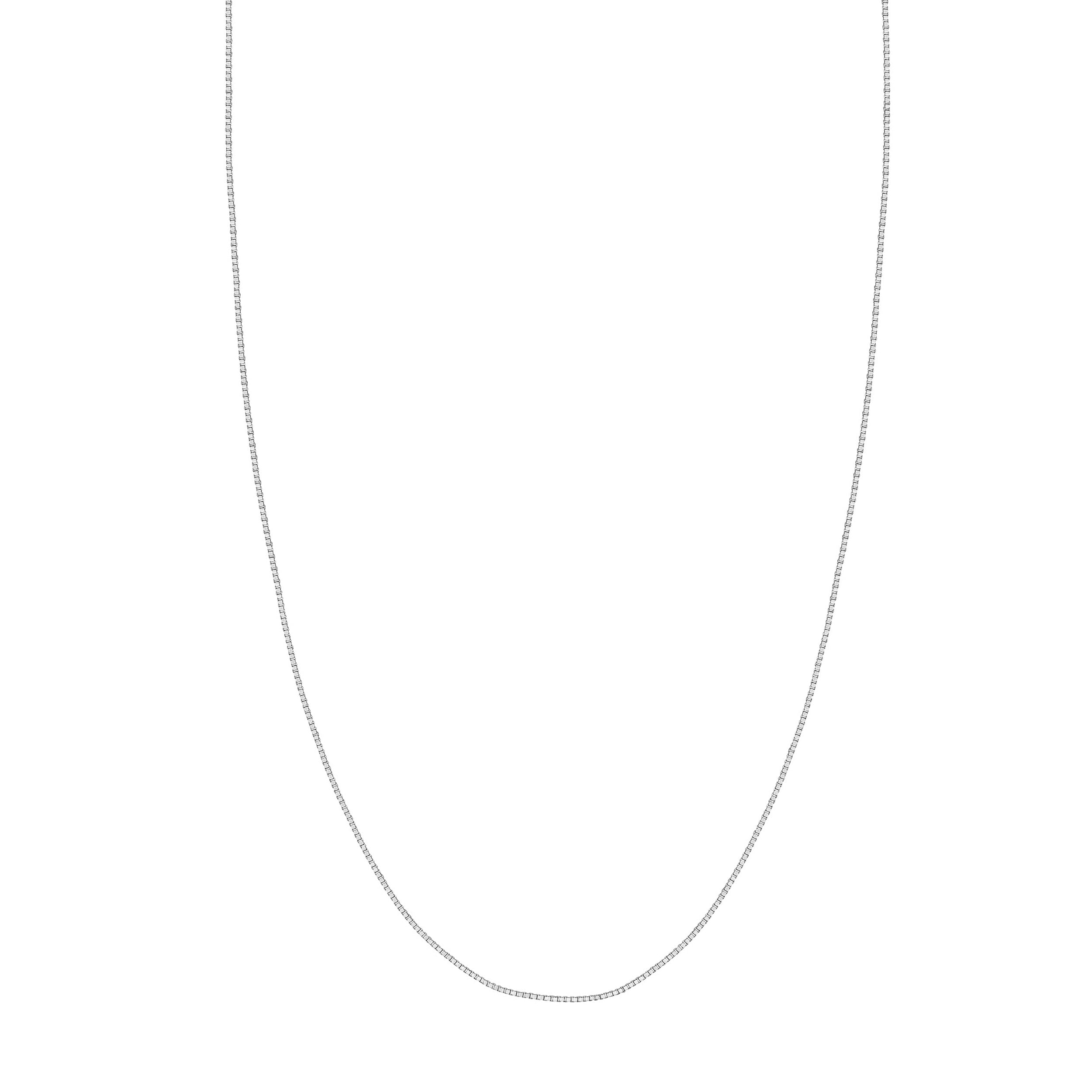 0.96mm Box Chain with Lobster Lock