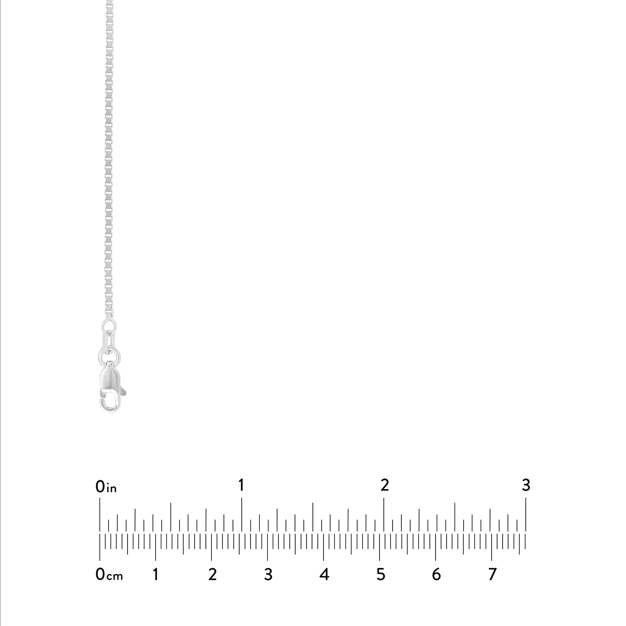 1.2mm Box Chain with Lobster Lock