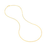 1.17mm Square Wheat Chain with Spring Ring
