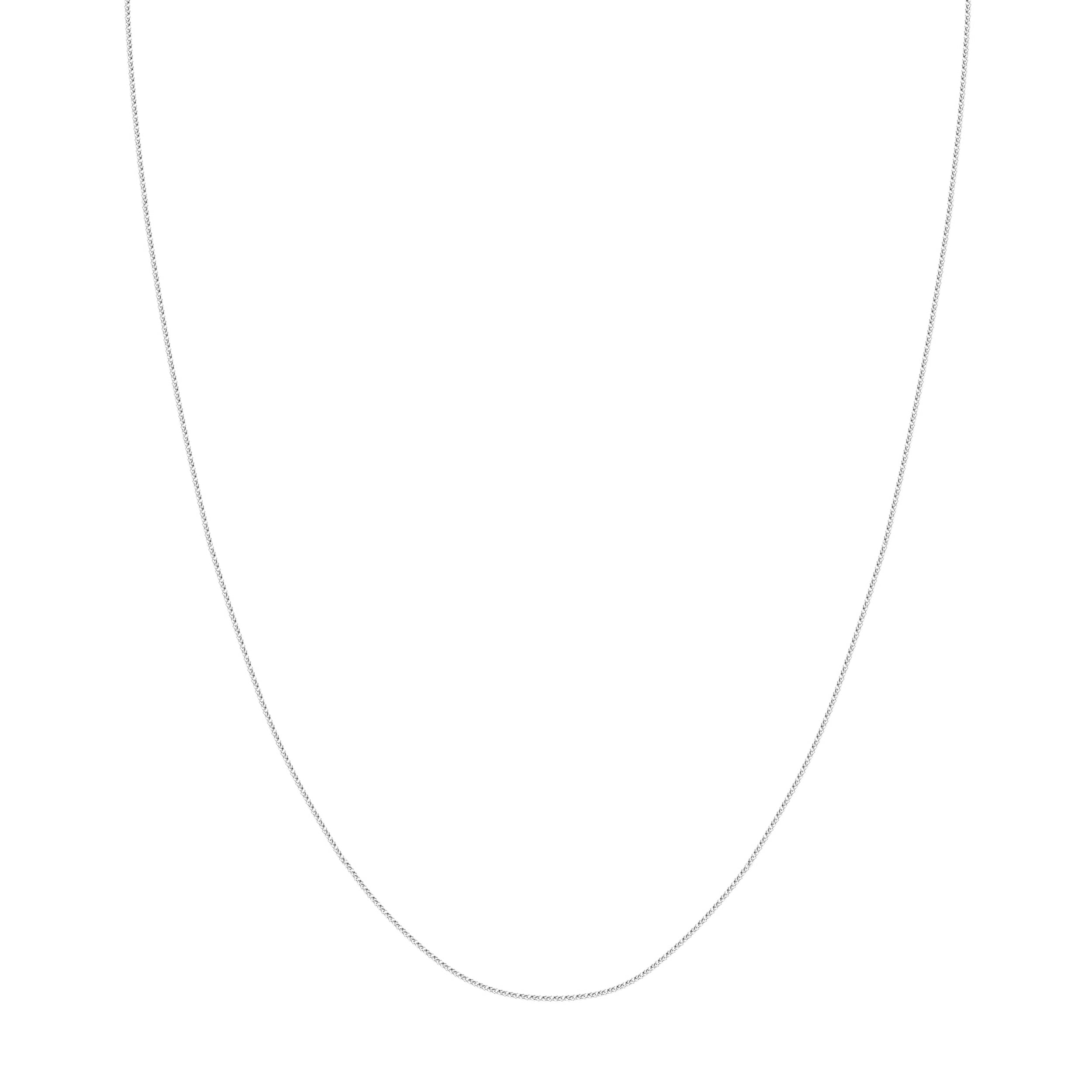 1.17mm Square Wheat Chain with Spring Ring