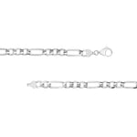 7.2mm Light Concave Figaro Chain Pear Shape Lock EndCap
