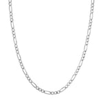 4.7mm Light Concave Figaro Chain Lobster Lock Endcap