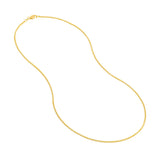 1.5mm Wheat Chain with Lobster Lock