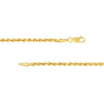 2.3mm Light Rope Chain with Lobster Lock