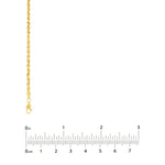 2.9mm Light Rope Chain with Lobster Lock