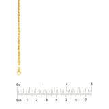 2.9mm Light Rope Chain with Lobster Lock