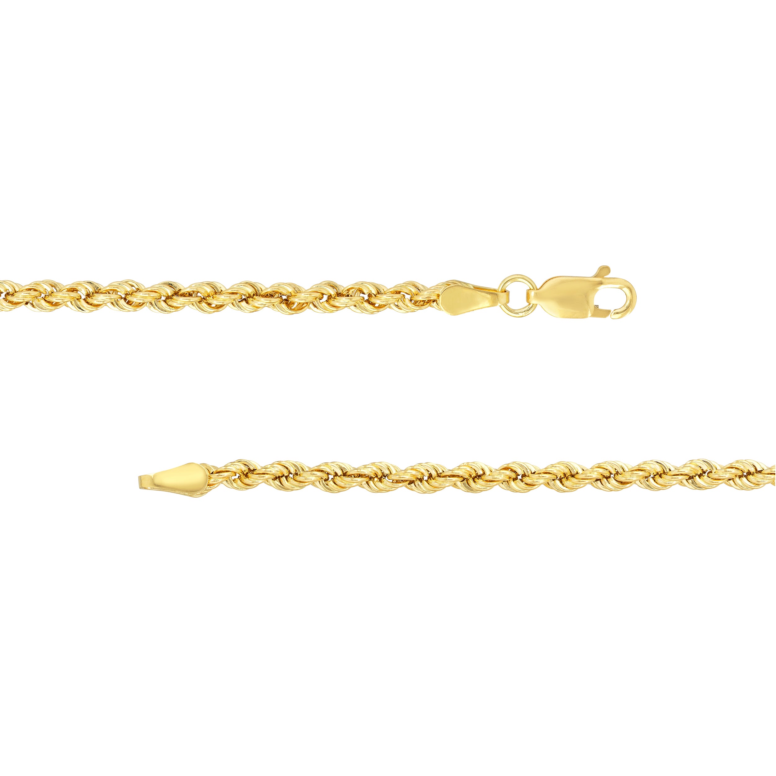 2.9mm Light Rope Chain with Lobster Lock