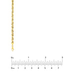 5.10mm Light Rope Chain with Lobster Lock