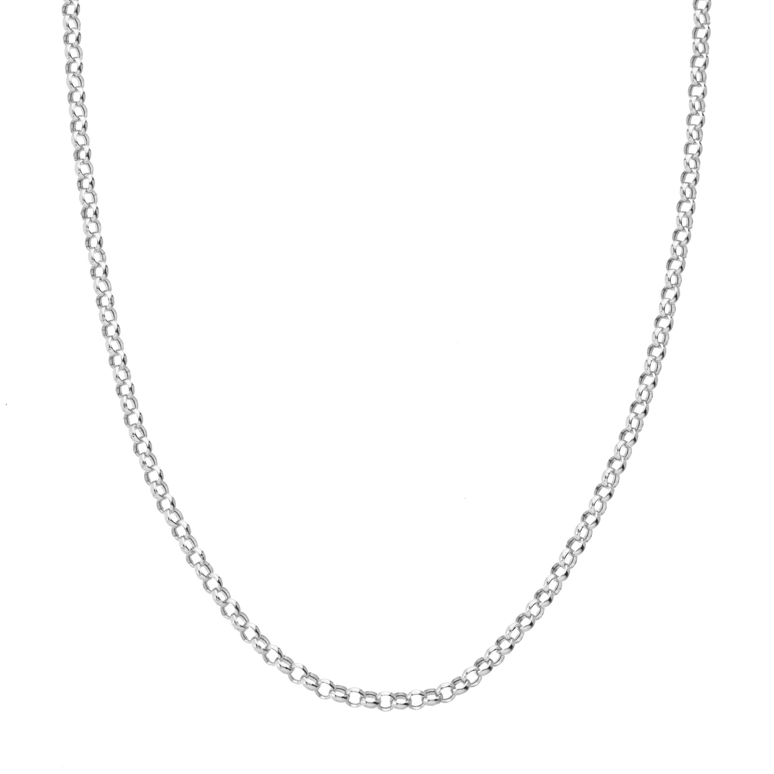 3.75mm Hollow Rolo Chain with Lobster Lock