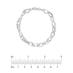 Square Wire Hollow Link Bracelet