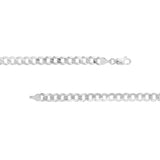 7mm Flat Open Cuban Chain