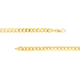 7mm Flat Open Cuban Chain