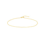 Figaro Chain Adjustable Anklet