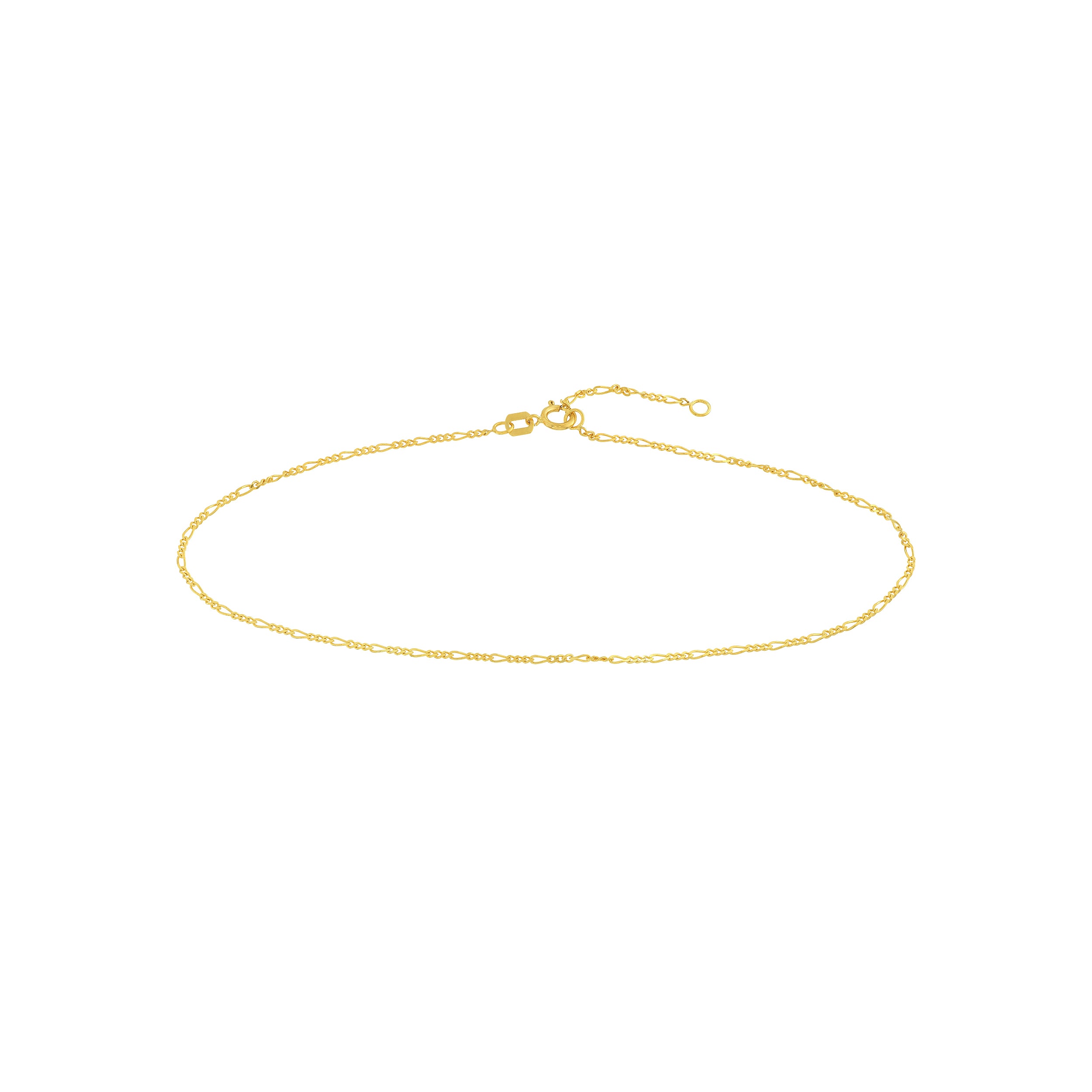 Figaro Chain Adjustable Anklet